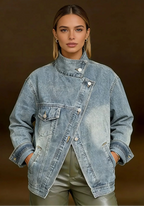 STELLA DENIM BLAZER