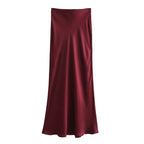 FLORIDA SATIN SKIRT